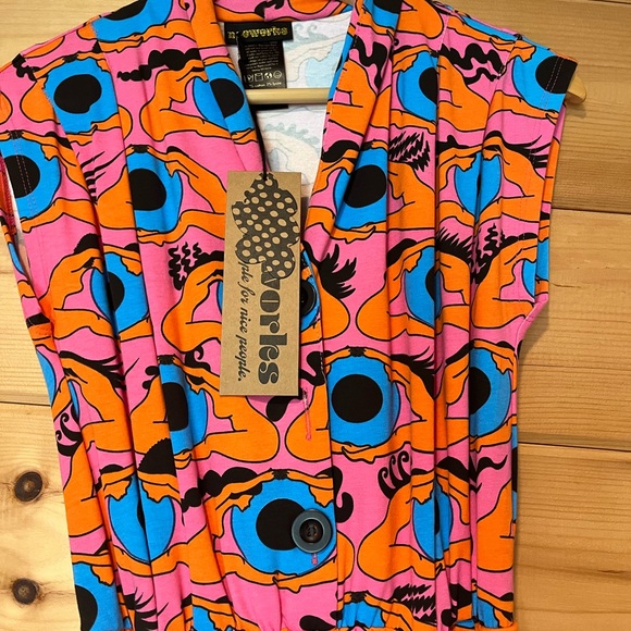 Nooworks NWT psychedelic eyes magic suit - Picture 2 of 4